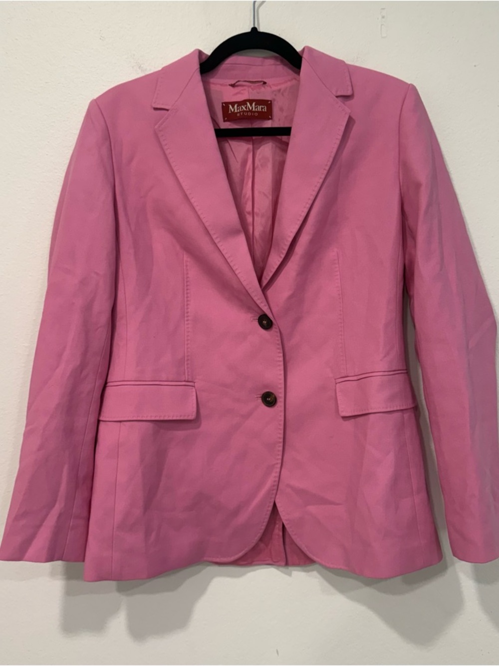 Max Mara Studio Pink Luchino Blazer 10 - Picture 2 of 7